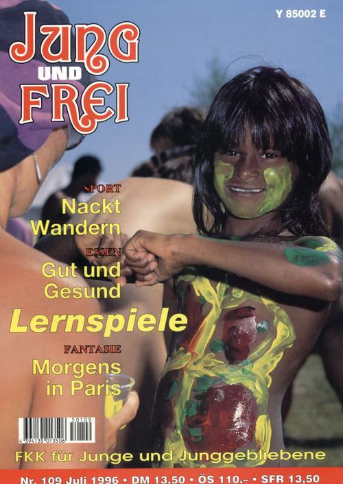 Jung und Frei Nr.109 Retro Familien Nudismus aus Deutschland