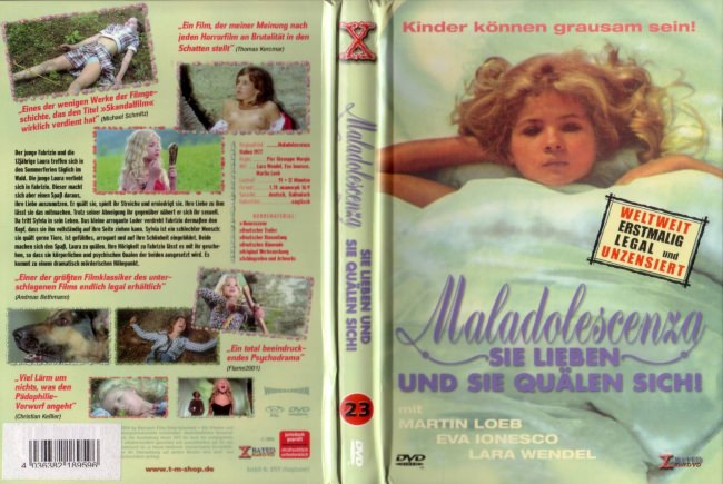 Maladolescenza 1977 Jungen und Mädchen erotische Geschichte