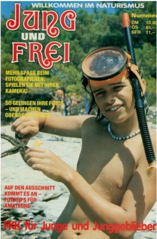 Jung und Frei Nr.35 Zeitschrift für FKK-Teenager