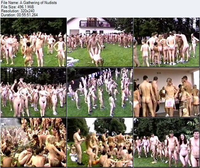 FKK-Videos in Deutschland - Treffen von Nudisten