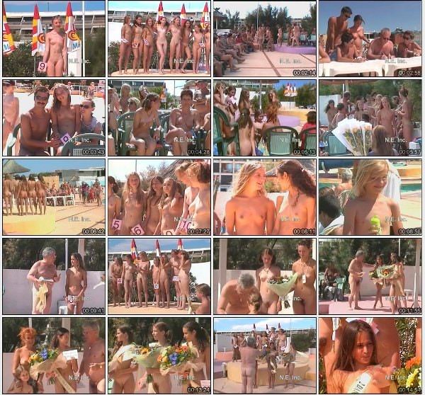 Französisches Nudismus video vom Nudist mädchen Schönheitswettbewerb